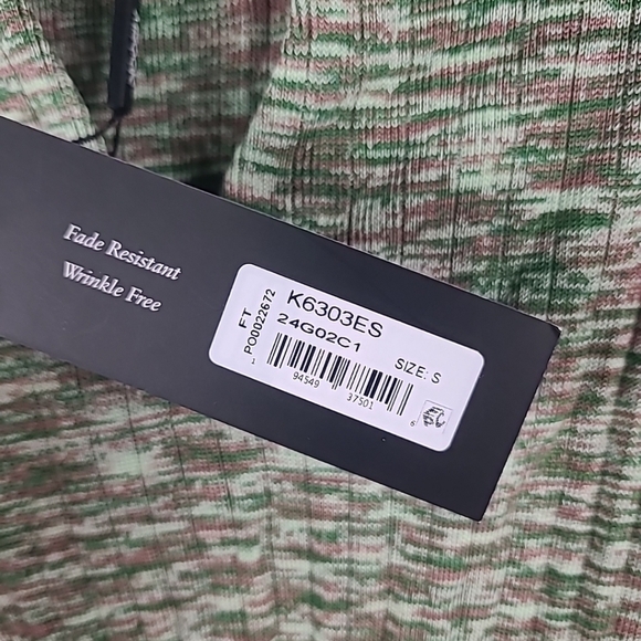 NEW Misook Mini Fit & Flare Green Dress V-neck Pleated Knit Size S MSRP $348 NWT - Picture 6 of 8